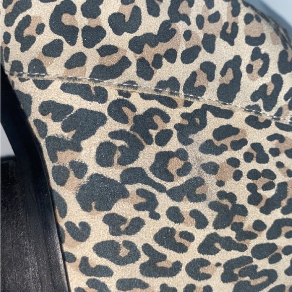 Dolce Vita Women’s Size 8.5 Leopard Ankle Boots Zip Closure Block Heel - Picture 10 of 10